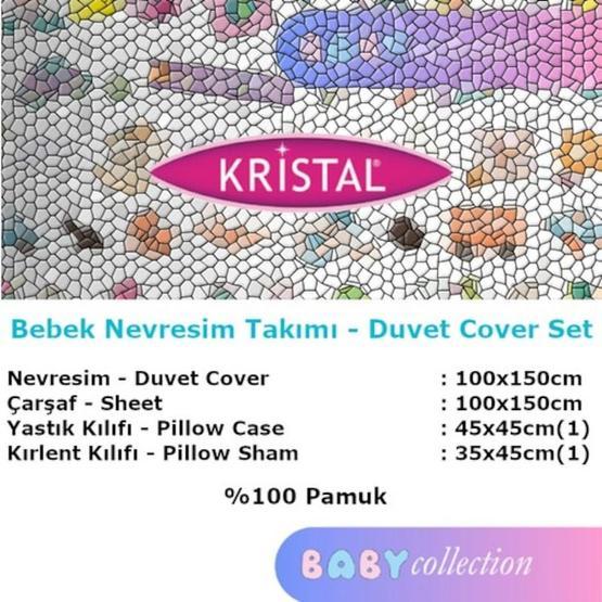 Kristal By Taç Hug Me Kırmızı Bebek Nevresim Takımı