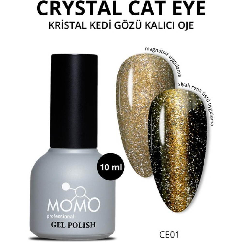 Kristal Kedi Gözü Kalıcı Oje CE01 10 ml Oje Fiyatı