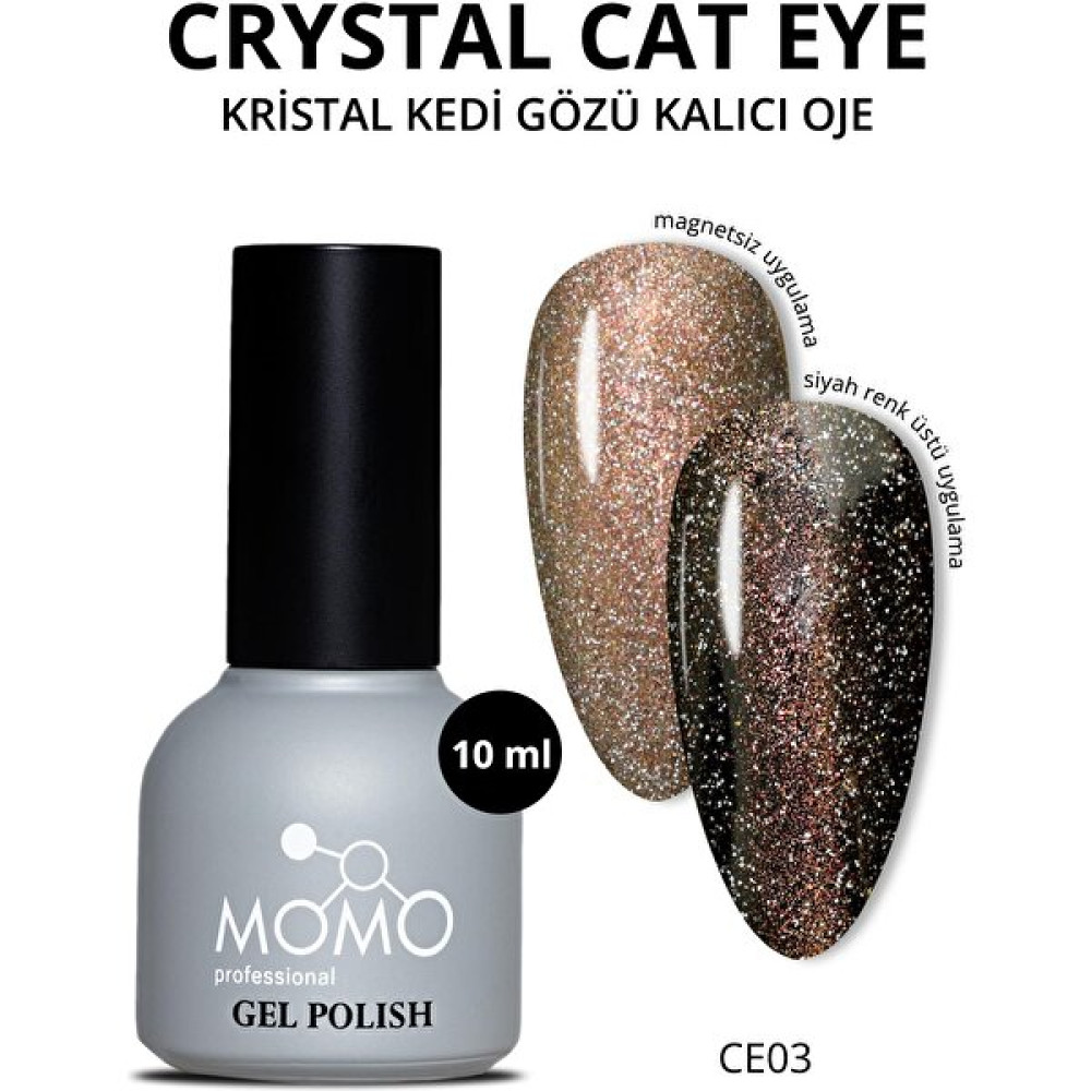 Kristal Kedi Gözü Kalıcı Oje CE03 10 ml Oje Fiyatı