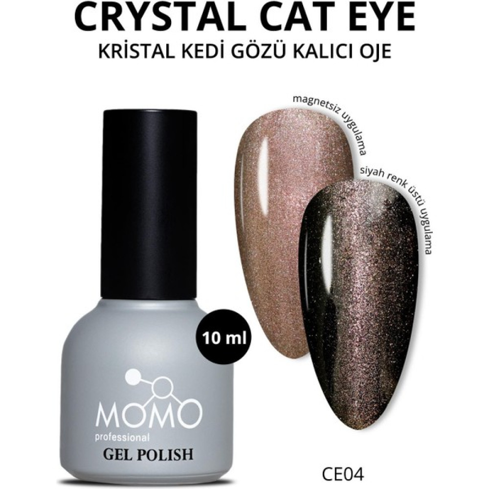 Kristal Kedi Gözü Kalıcı Oje CE04 10 ml Oje Fiyatı