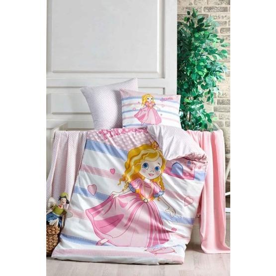 Kristal Mırnav Pembe Ranforce Bebek Nevresim Takımı Bebek Nevresim Takımı Fiyatı