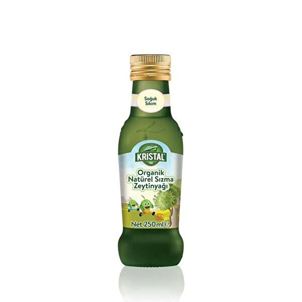 Kristal Organik Naturel Sızma Zeytinyağı 250 ml Organik Ürünler Fiyatı
