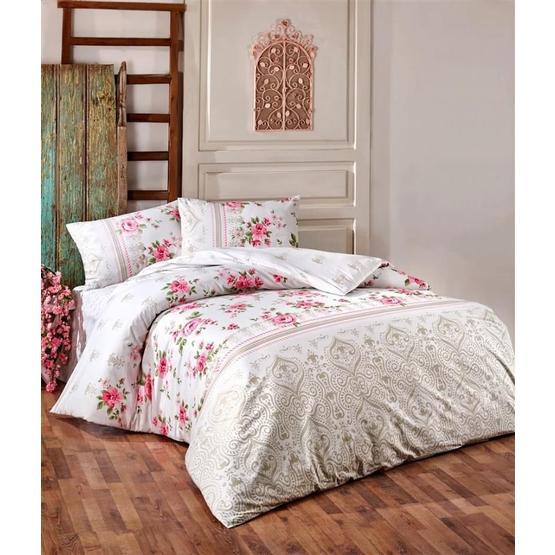 Kristal Talya Fuşya Çift Kişilik Nevresim Takımı