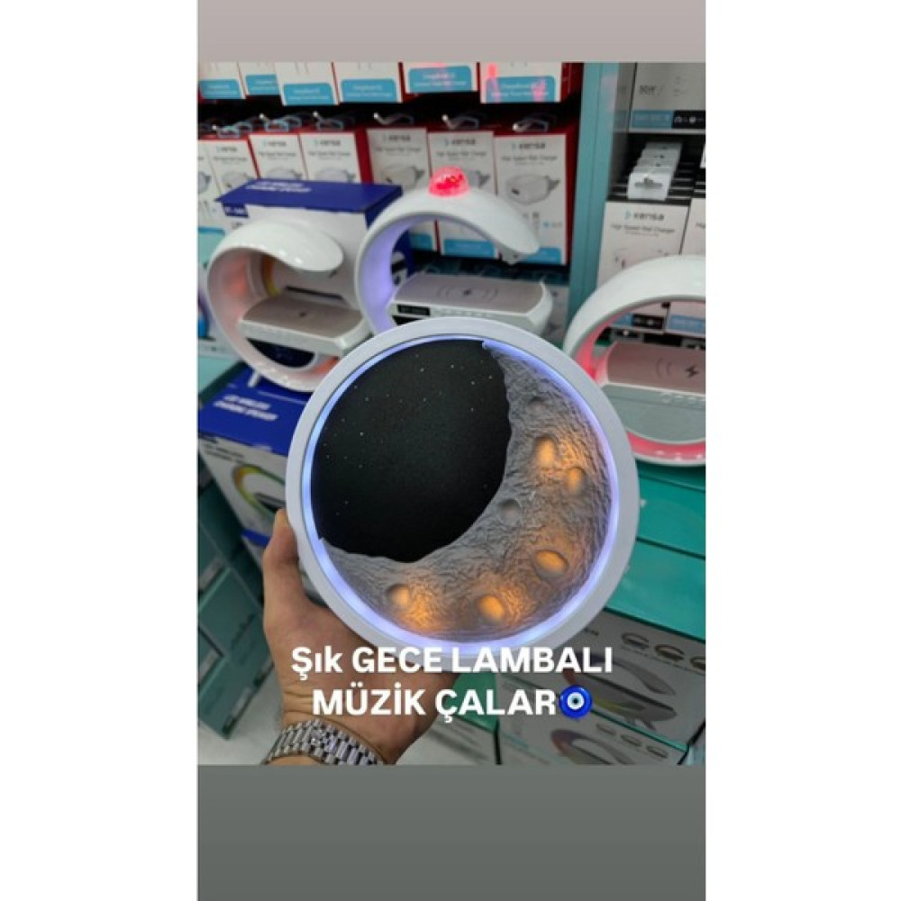 Krizantem Renkli Işıklı Gece Lambası Rahatlatıcı Müzikcalar Usb Girişli Gece Lambası Fiyatı