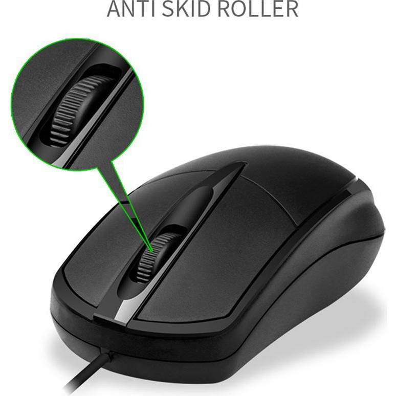 Krl 301 Kablolu Optik Ofis Mouse - Siyah Klavye - Mouse Fiyatı