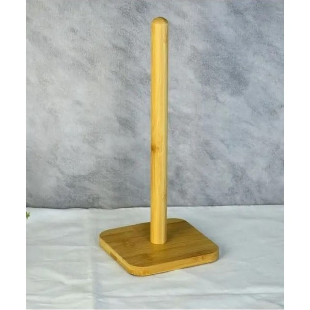 Krl Home Lüx Bambu Kağıt Havluluk / Tezgah Üstü Bambu Kağıt Havluluk Ahşap Peçetelik (29CM) Havluluk Fiyatı