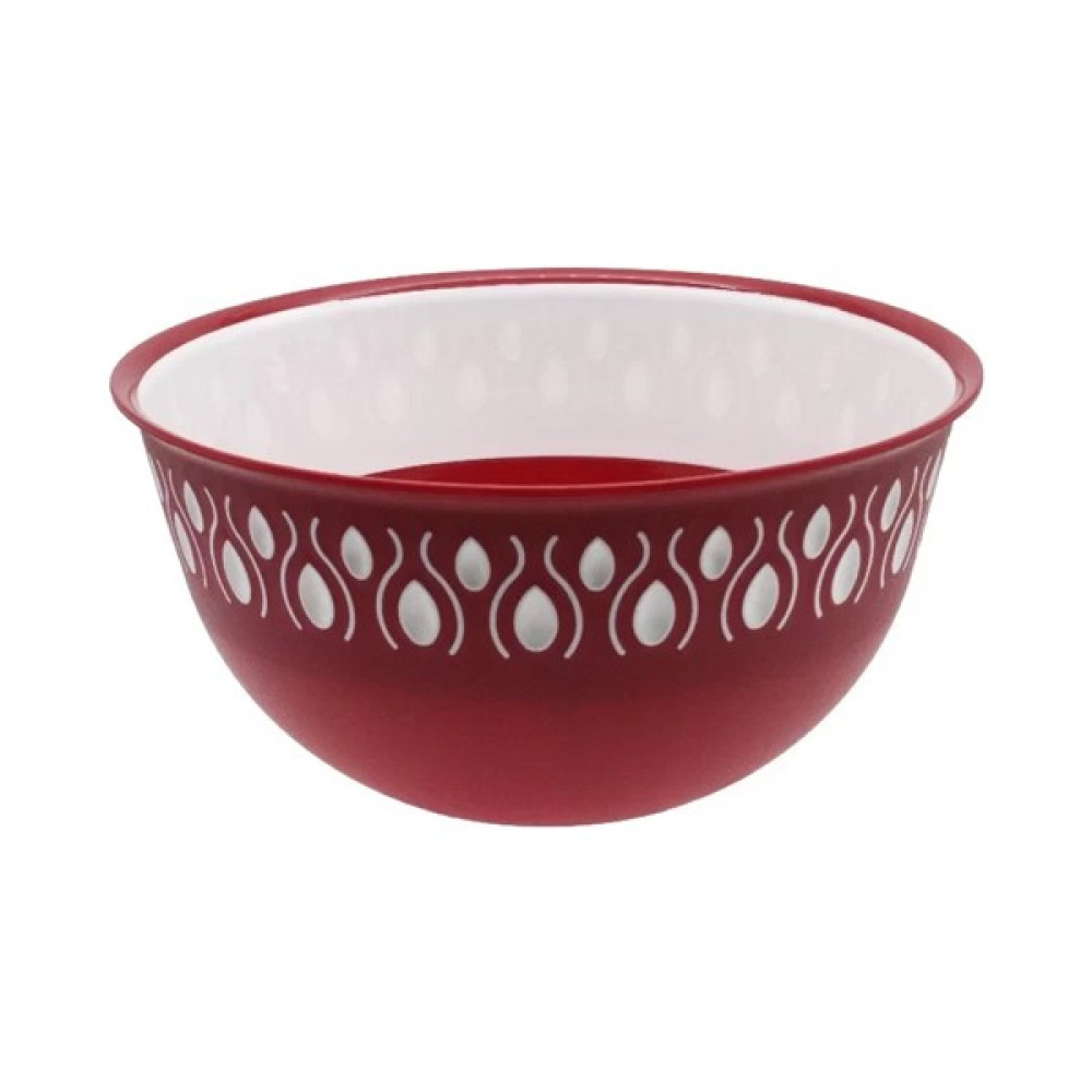 Krm Home 5 Lt Monna Yuvarlak Kase-Salata Kasesi - Kırmızı Kase Fiyatı