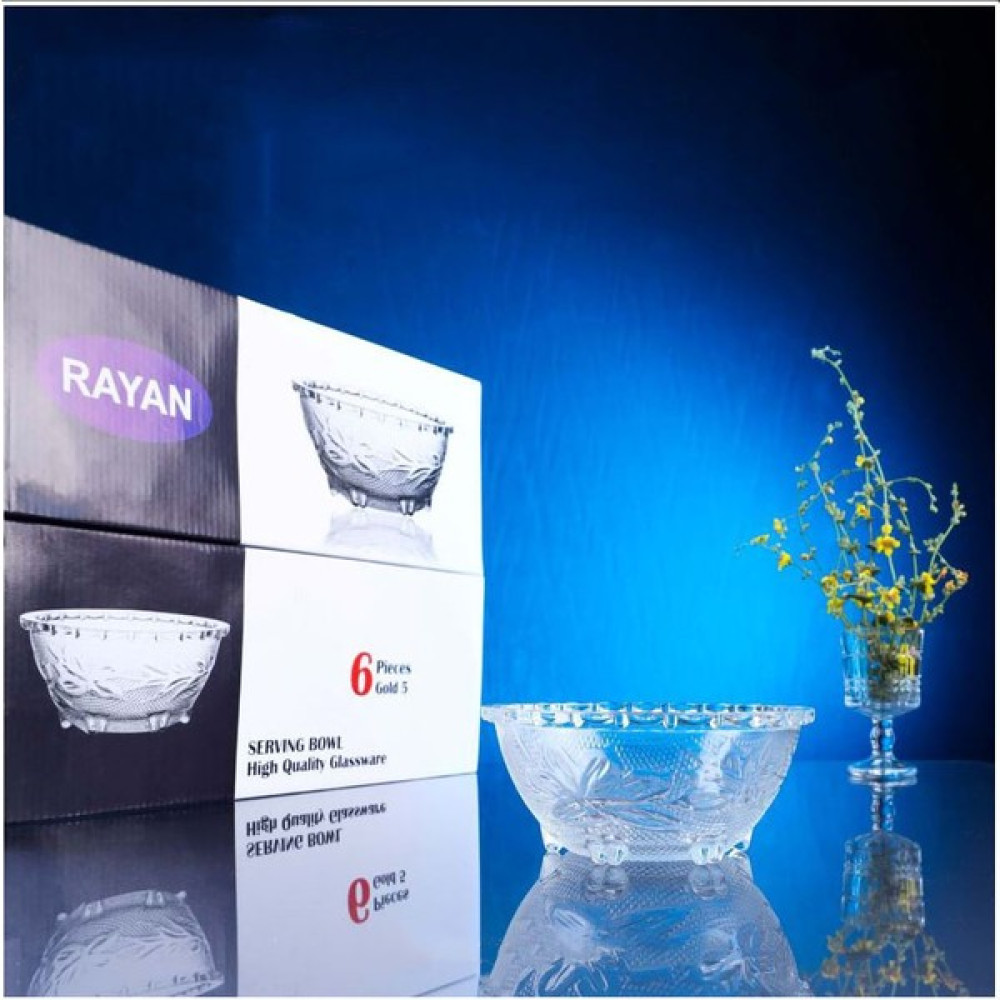Krm Home 6'lı Cam Kase, Çerezlik Glass Bowl Kase Fiyatı