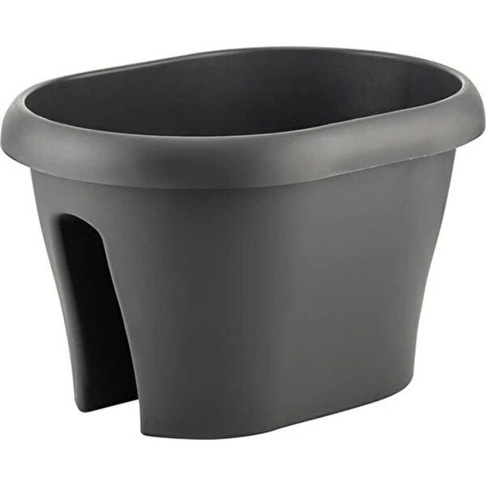 Krm Home Gardenya Köprü Saksı 40 cm 12 Litre - Antrasit Saksı ve Aksesuarları Fiyatı