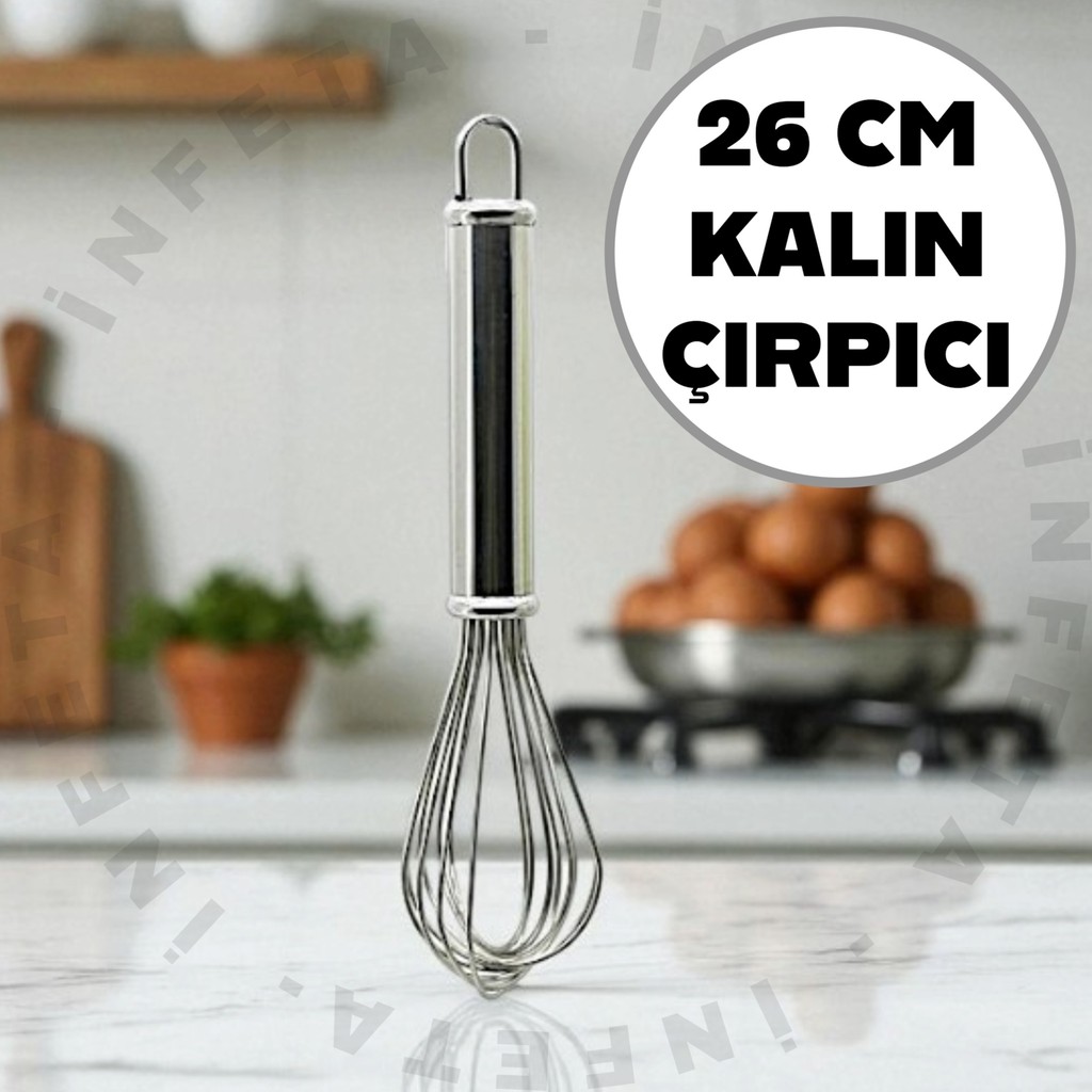 Krom Çırpıcı Pratik Yumurta Sos Kek Çırpma Teli Küçük 26 cm SSD / Solid State Drive Fiyatı