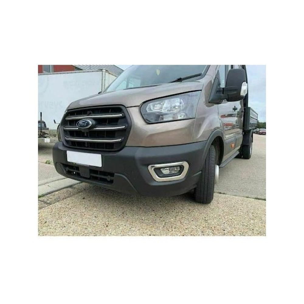 Krom Ford Transit 2019-2023 Krom Sis Far Çerçevesi - Renkli Oto Dış Aksesuar & Yedek Parça Fiyatı