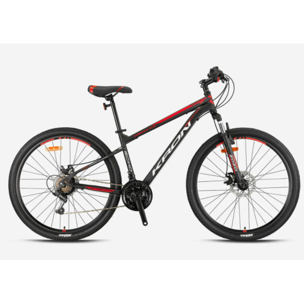 Kron Vortex 4.0 27.5 Jant 21 Vıtes 16" Mekanık Dısk Fren Mat Sıyah-Grı/Kırmızı Kondisyon Bisikletleri Fiyatı