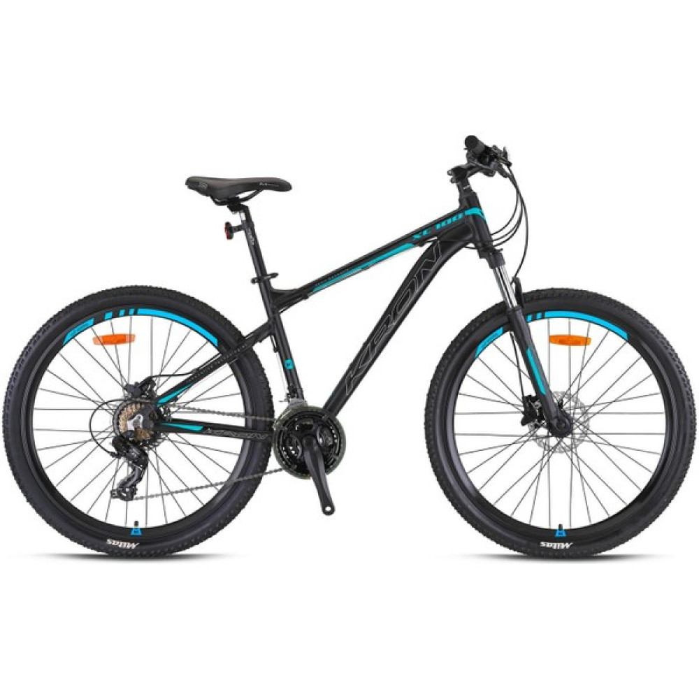 Kron Xc 100 27.5 Jant Mtb - 17' - 21 Vites - H.dısc - Mat Siyah-Gri/turkuaz Dağ Bisikletleri Fiyatı