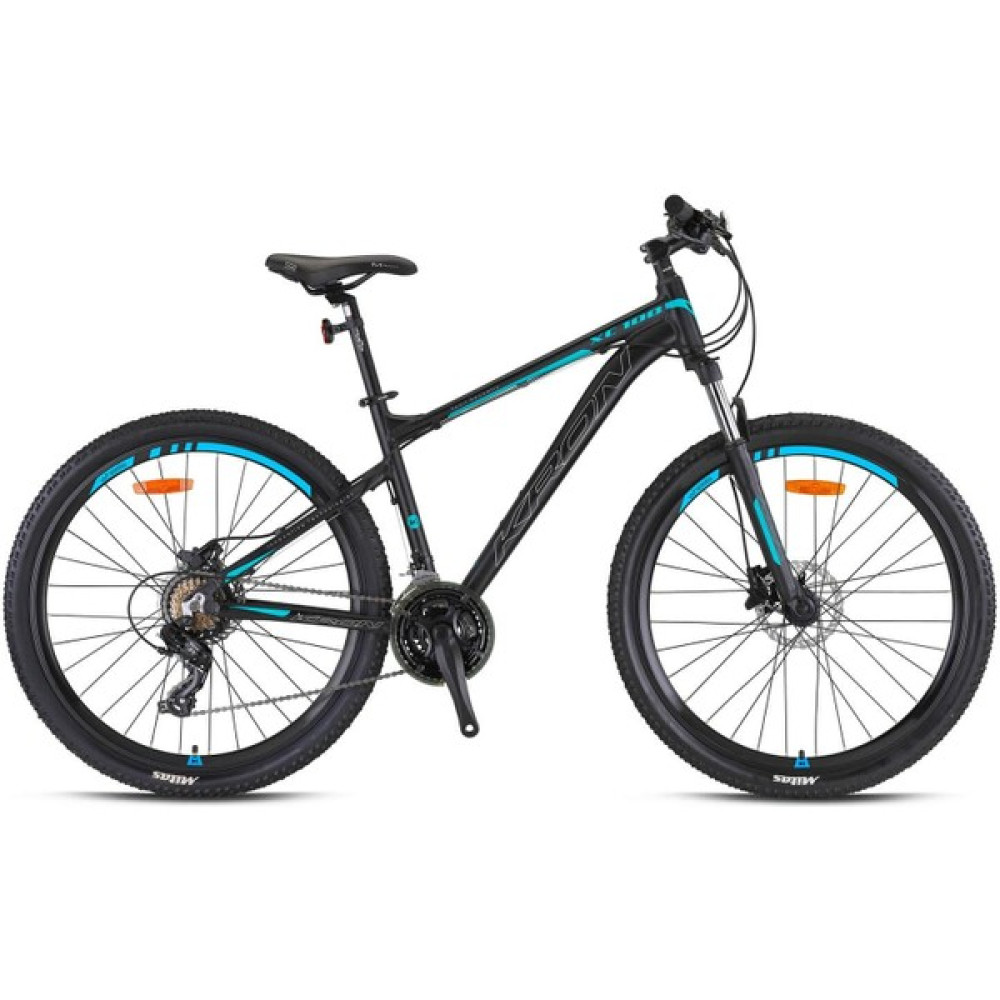 Kron Xc 100 - 27.5" Mtb - 19' - 21 Vites - H.dısc - Mat Siyah-Gri/turkuaz Dağ Bisikletleri Fiyatı