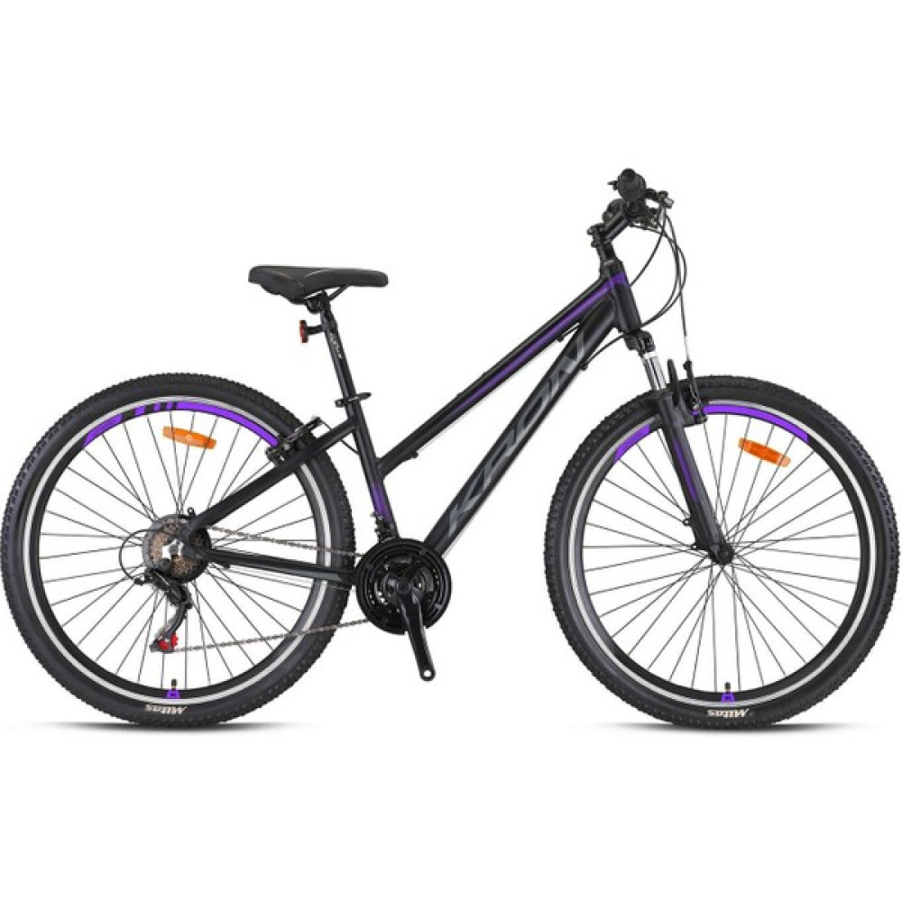 Kron Xc 75 - 27.5 Mtb Lady - 15' - 21 Vites - V.b. - Mat Siyah-Füme/mor Dağ Bisikletleri Fiyatı