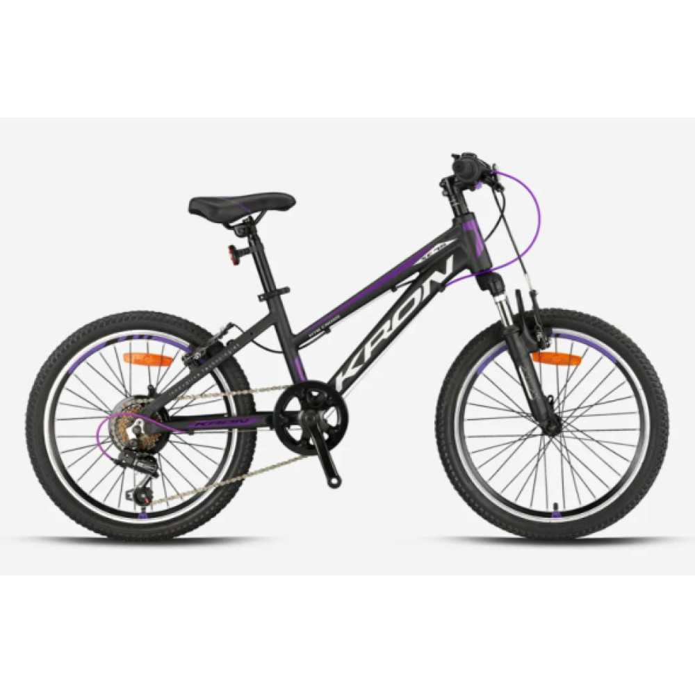 Kron Xc 75 Lady 20 Jant 7 Vıtes V Fren-Mat Sıyah-Grı/Mor Kondisyon Bisikletleri Fiyatı
