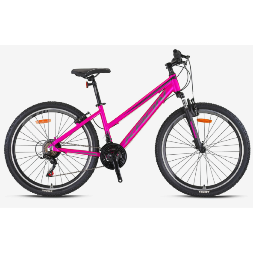 Kron Xc 75 Lady 26 Jant 21 Vıtes V Fren 15" -Mat Pembe- Mat Siyah/Fume Kondisyon Bisikletleri Fiyatı