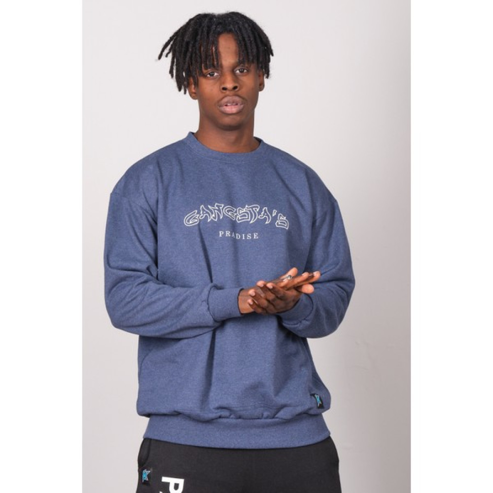 Kronik Indigo Gangsta Pradise Oversize Sweat Erkek Sweatshirt Fiyatı