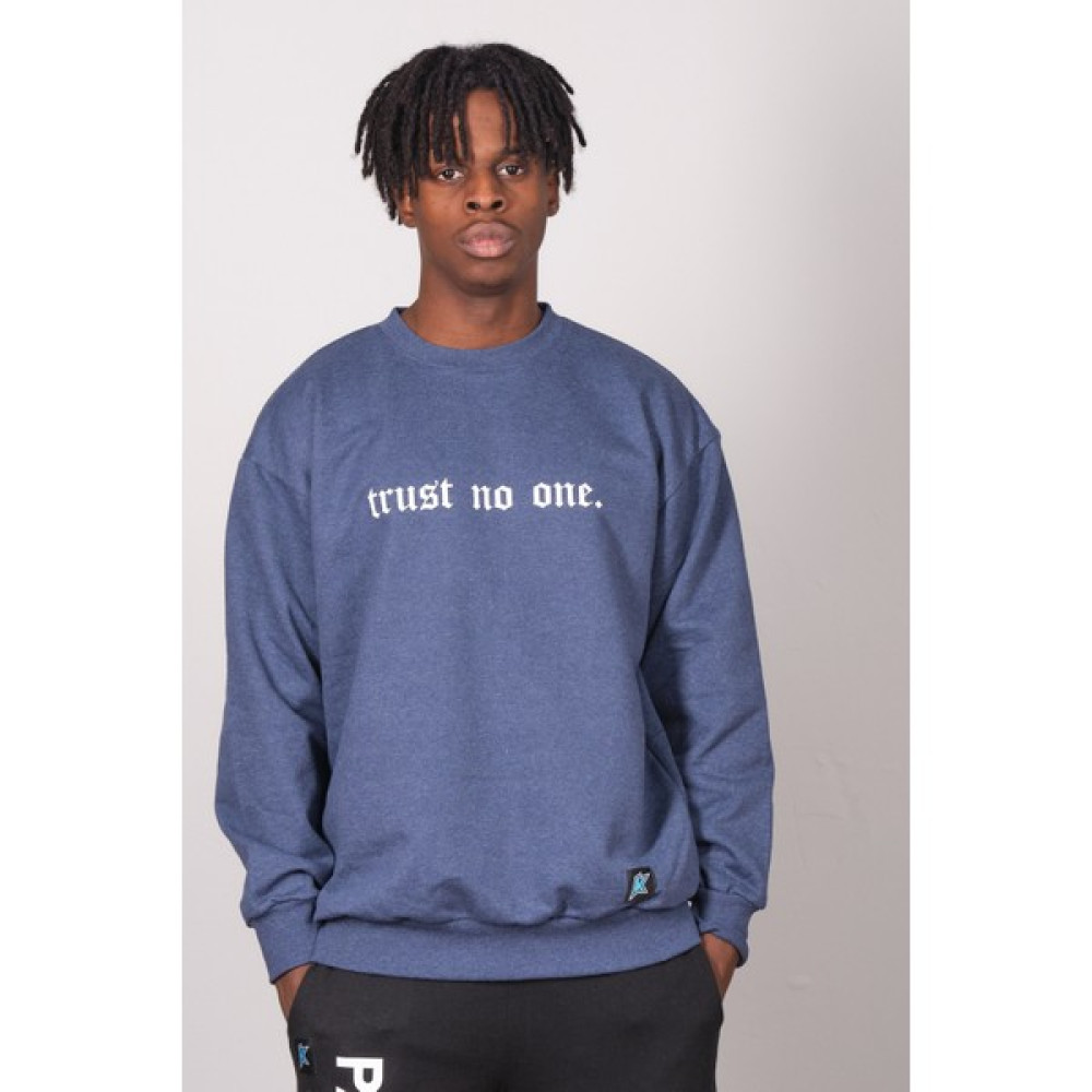 Kronik Indigo Trust Baskı Oversize Sweat Erkek Sweatshirt Fiyatı