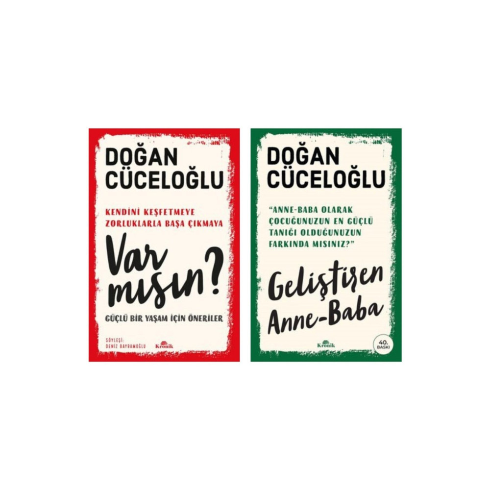 Kronik Kitap Doğan Cüceloğlu Var Mısın Güçlü Bir Yaşam Için Öneriler - Geliştiren Anne Baba 2 Kitap Set Kişisel Gelişim Kitapları Fiyatı