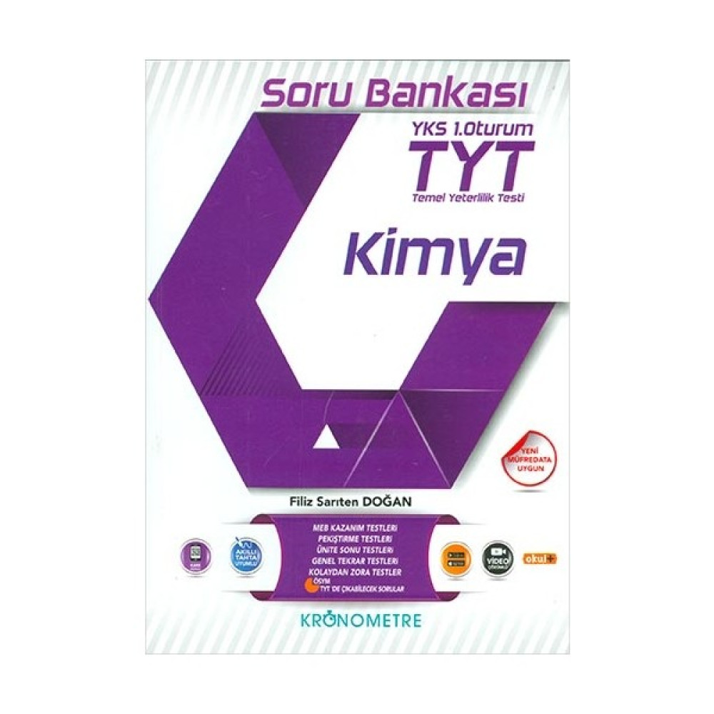 Kronometre TYT Kimya Soru Bankası Ders Sınav Kitapları Fiyatı