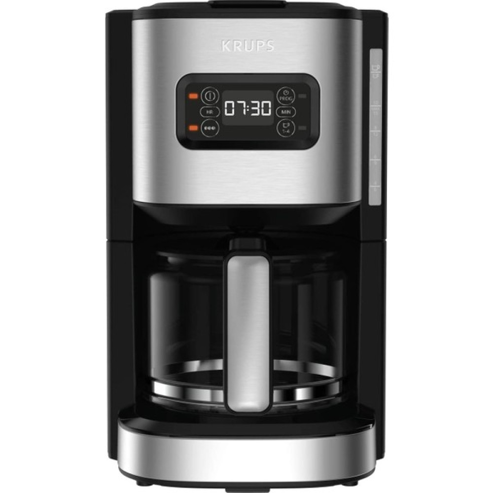 Krups Excellence Elektrikli Paslanmaz Çelik Kahve Makinesi 1,25 L Programlanabilir 24H Infüzyon Güç Seçici 1/4 Fincan Işlevi 30 Dakika Sonra Otomat... Kahve Makineleri Fiyatı
