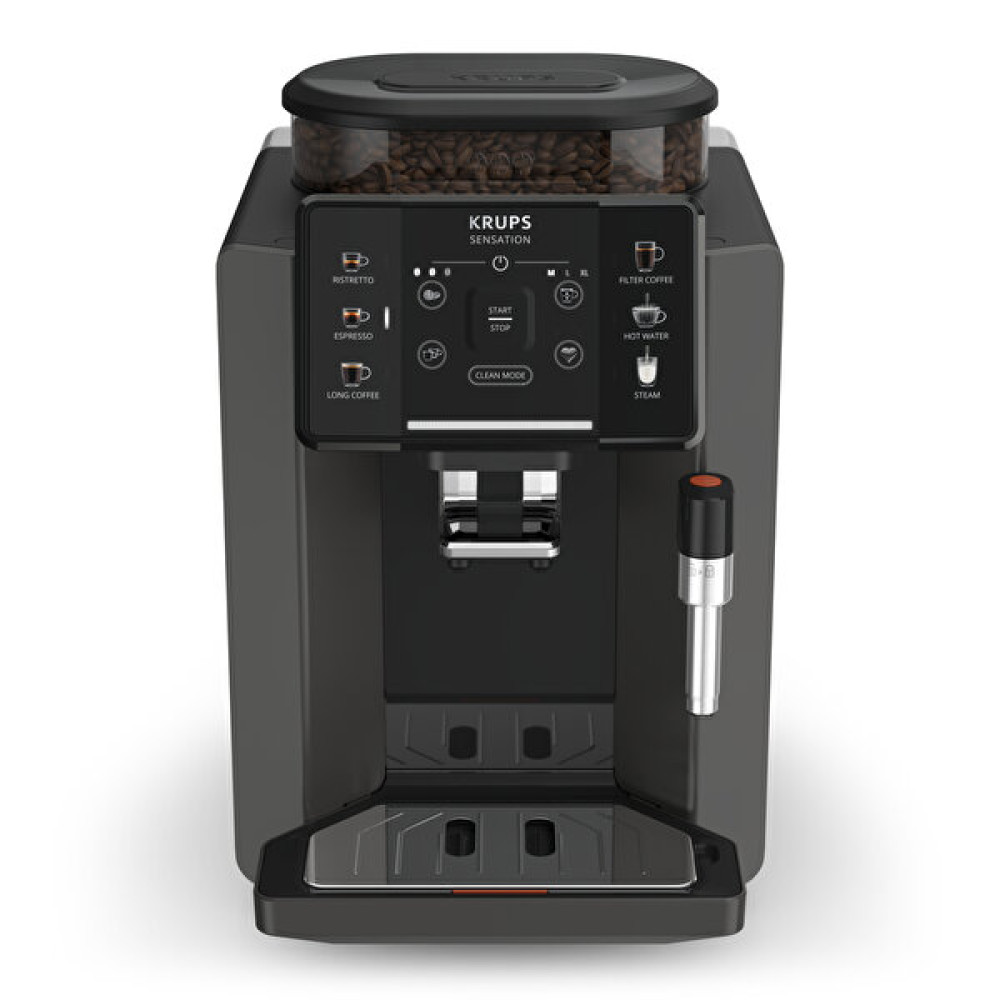 Krups Sensation C50 Kömür Siyahı Otomatik Kahve Makinesi Kahve Makineleri Fiyatı