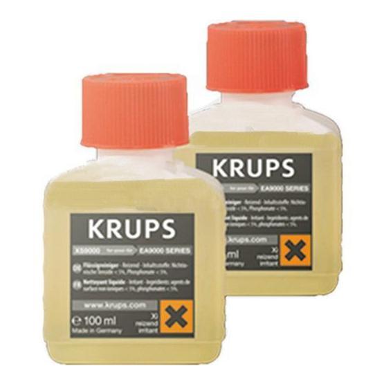 Krups XS900010 Espresso Sıvı Temizleyici