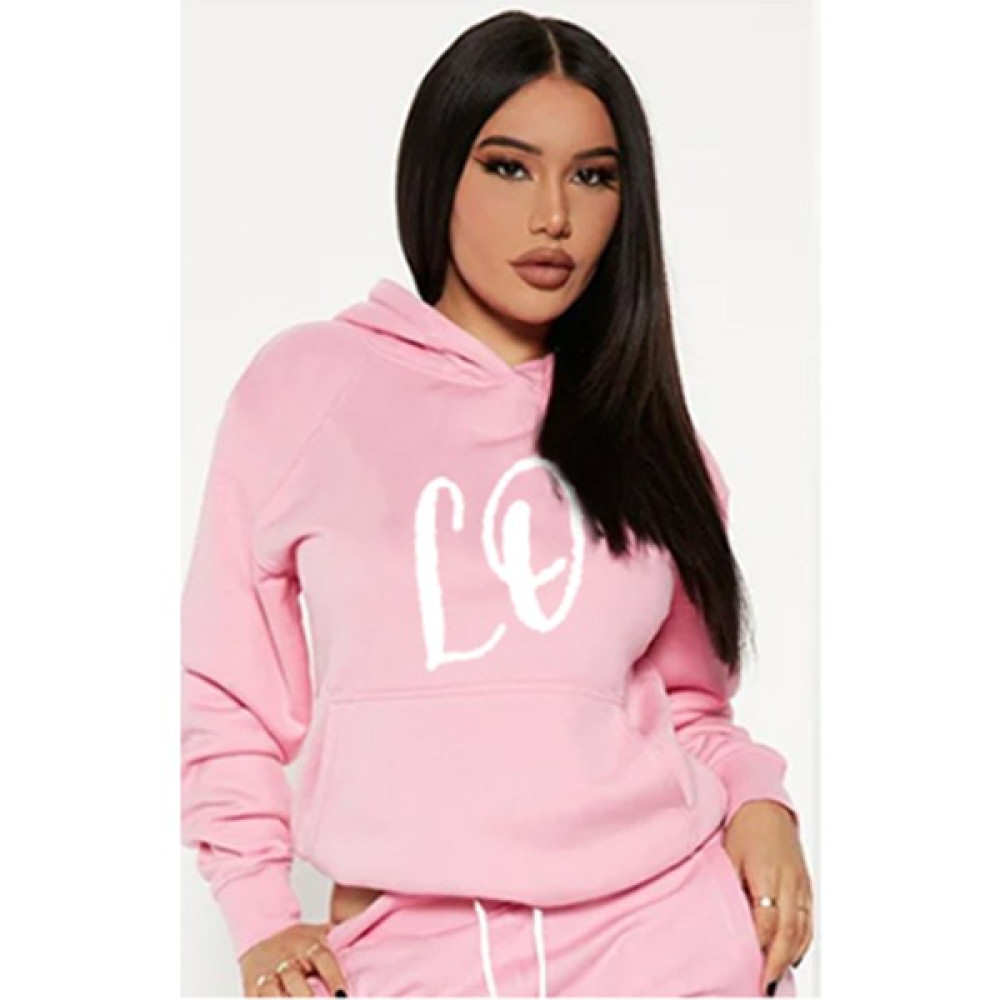 Kry Joker Sevgili Kombini Love Baskılı Sevgililer Günü Hediyesi Alt&Üst Takım Kapüşonlu Sweatshirtt Bayan Sweatshirt Fiyatı