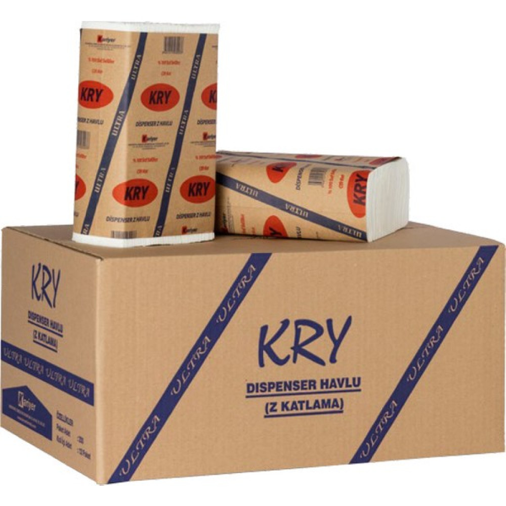 Kry Tedarik Dispanser Z Katlamalı Havlu 12*180 Kağıt Havlu Fiyatı