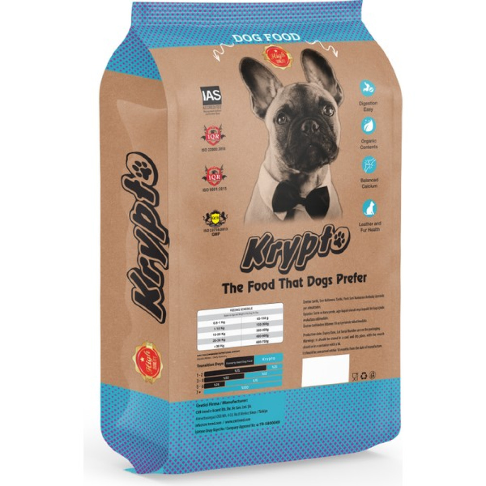 Krypto Kuzu Etli & Pirinçli Yetişkin Köpek Maması 18/8 15KG - 350 Evcil Hayvan Ürünleri Fiyatı