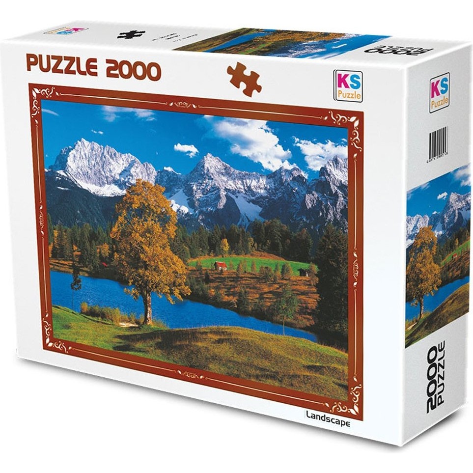 KS 11218 Ks Bavyera Alpleri 2000 Parça Manzara Puzzle / +12 Yaş Anne Bebek Oyuncak Fiyatı