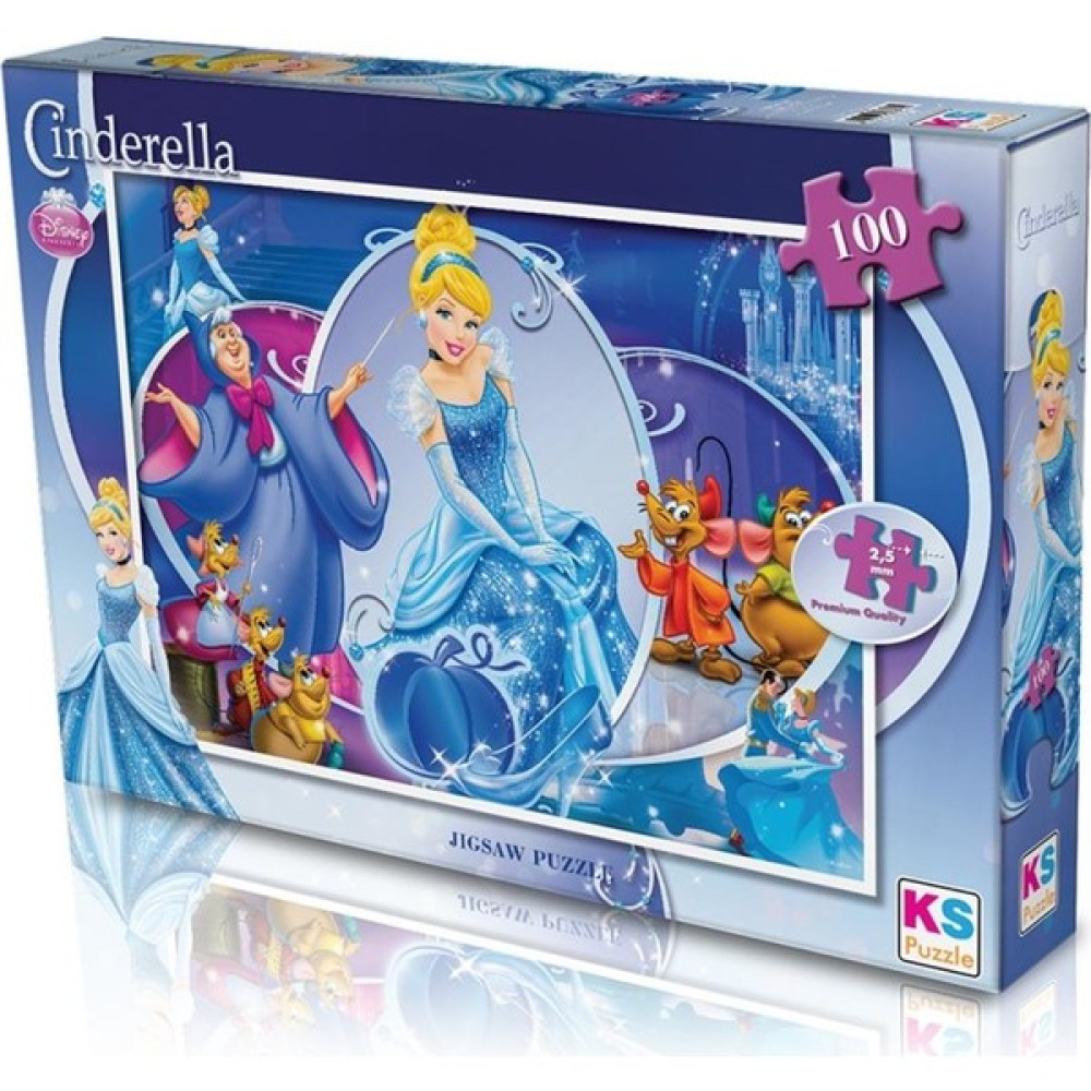 Ks Cinderella 100 Parça Puzzle Eğitici Oyuncak Fiyatı