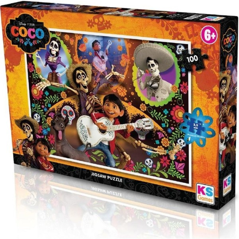 Ks Games 100 Parça Puzzle Coco Lisanslı Ürün - 1 Puzzle & Aksesuarları Fiyatı