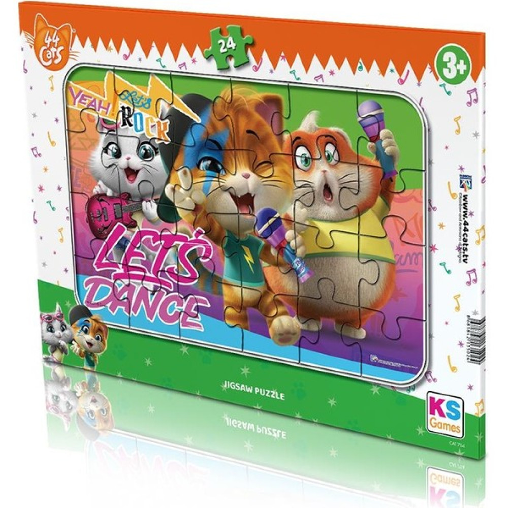 Ks Games 44 Cats 44 Kedi Frama Puzzle 24'Lü CA-704 Eğitici Oyuncak Fiyatı