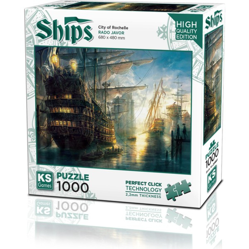 Ks Games City Of Rochelle 1000 Parça Puzzle Puzzle & Aksesuarları Fiyatı
