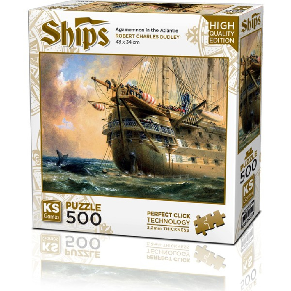 Ks Games Hms Agamemnon In Atlantic 500 Parça Puzzle Puzzle & Aksesuarları Fiyatı