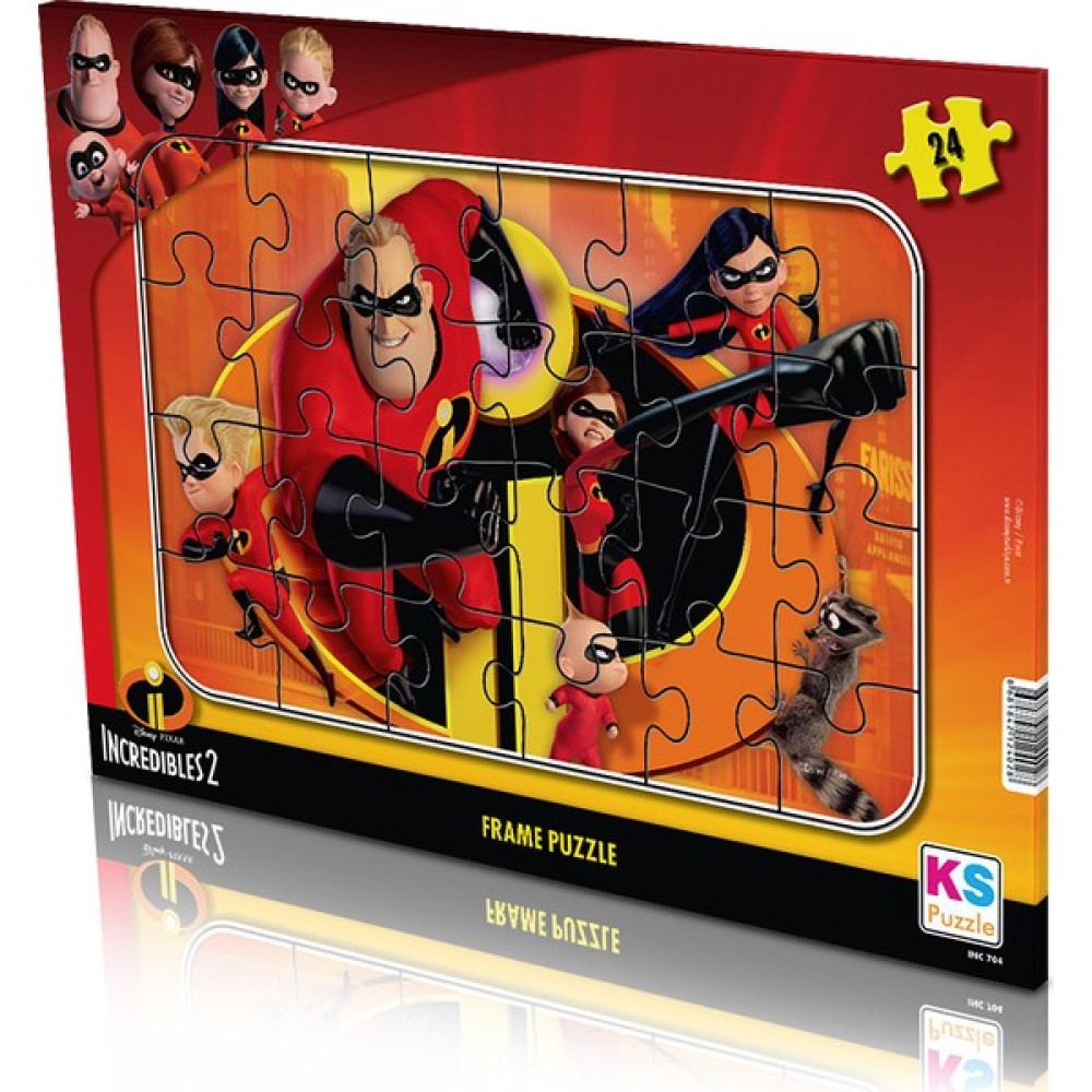 KS Games Incredibles 2 Frame Puzzle 24 Eğitici Oyuncak Fiyatı