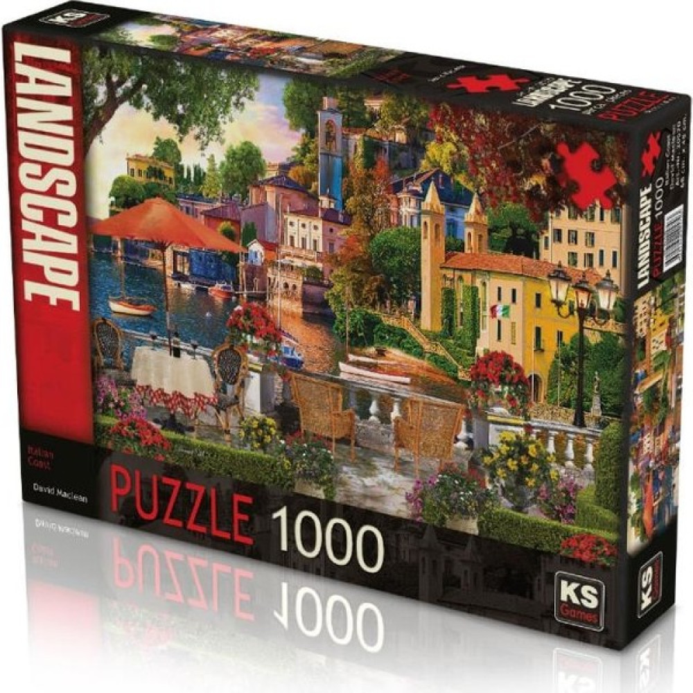 Ks Games Italian Coast 1000 Parça Puzzle 20570 Puzzle & Aksesuarları Fiyatı