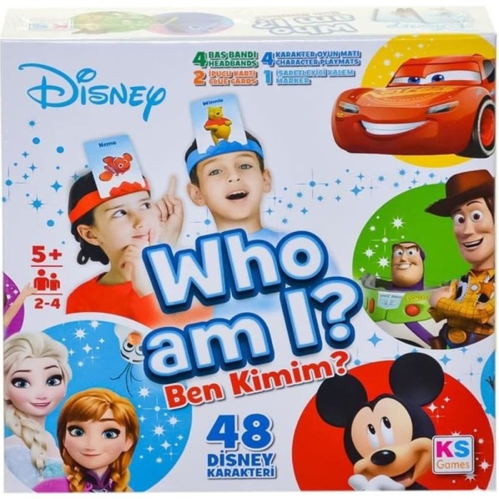 KS Games Ks Game Who Am I ? / Disney Ben Kimim ? Eğitici Oyuncak Fiyatı