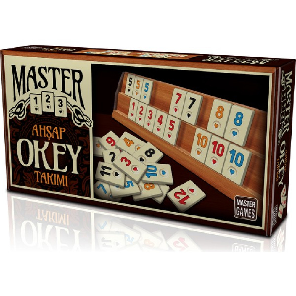 KS Games Master  Ağaç Okey Okey Takımları Fiyatı