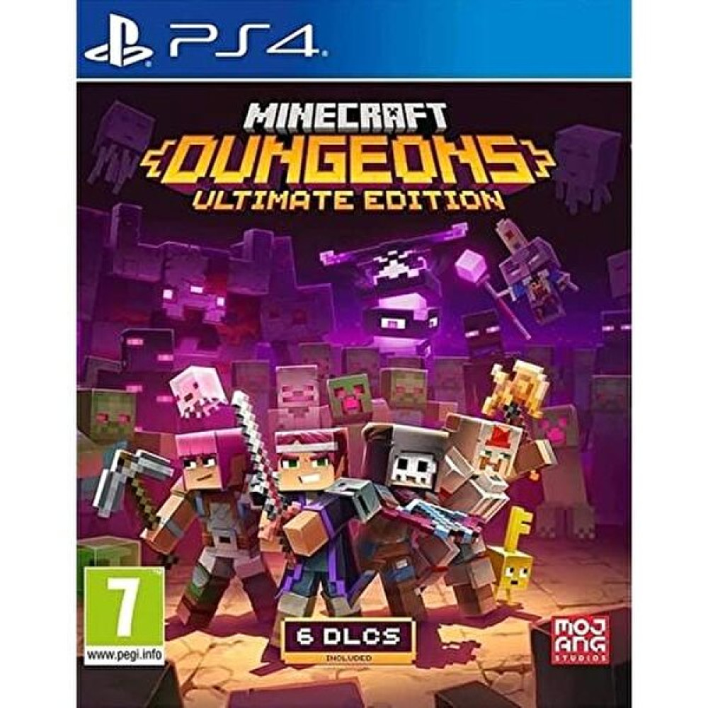 KS Games Minecraft Dungeons: Ultimate Edition Playstation 4 Oyun PlayStation 5 PS5 Oyunları Fiyatı