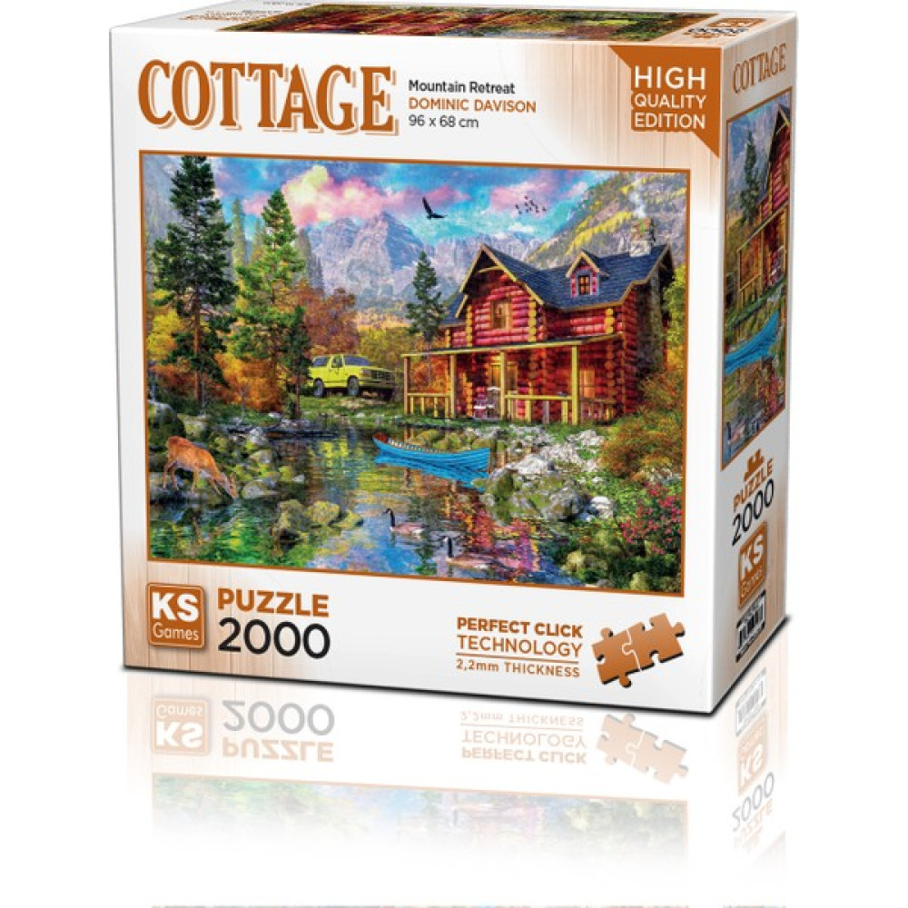 Ks Games Mountain Retreat 2000 Parça Puzzle Puzzle & Aksesuarları Fiyatı