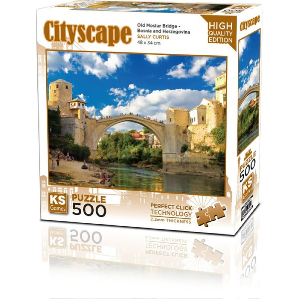 Ks Games Old Moster Bridge Bosna Hersek 500 Parça Puzzle Puzzle & Aksesuarları Fiyatı