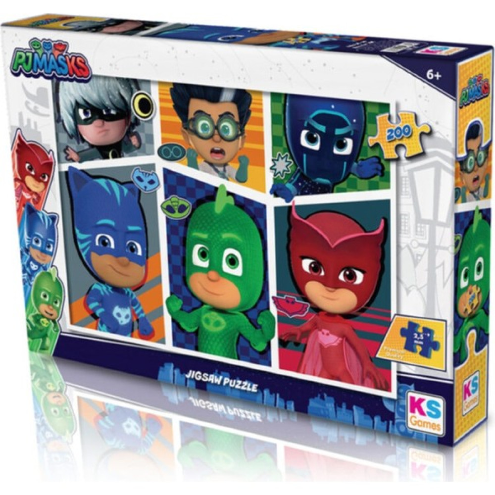 Ks Games Pj Masks Puzzle 200 Parça PJM113 Eğitici Oyuncak Fiyatı