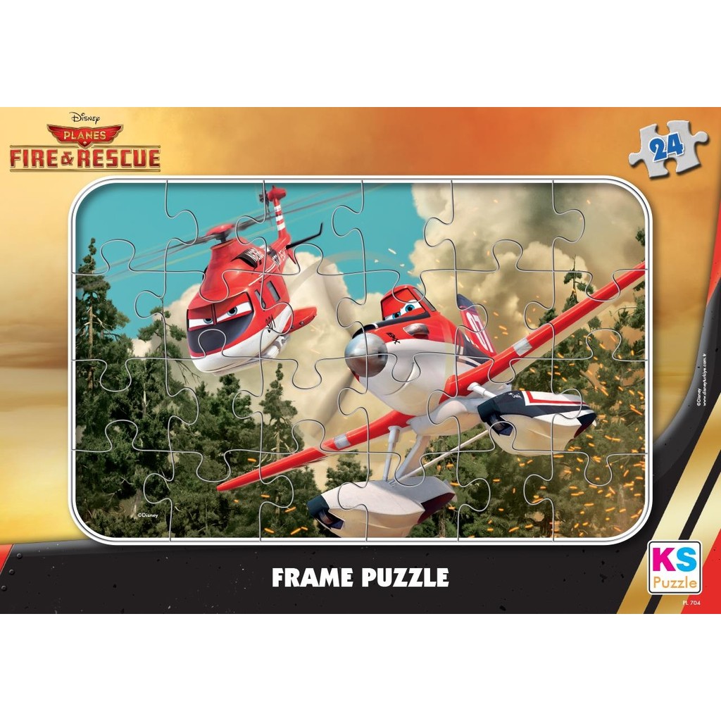 KS Games Planes Uçaklar Frame Puzzle 24'Lü PL-704 Eğitici Oyuncak Fiyatı