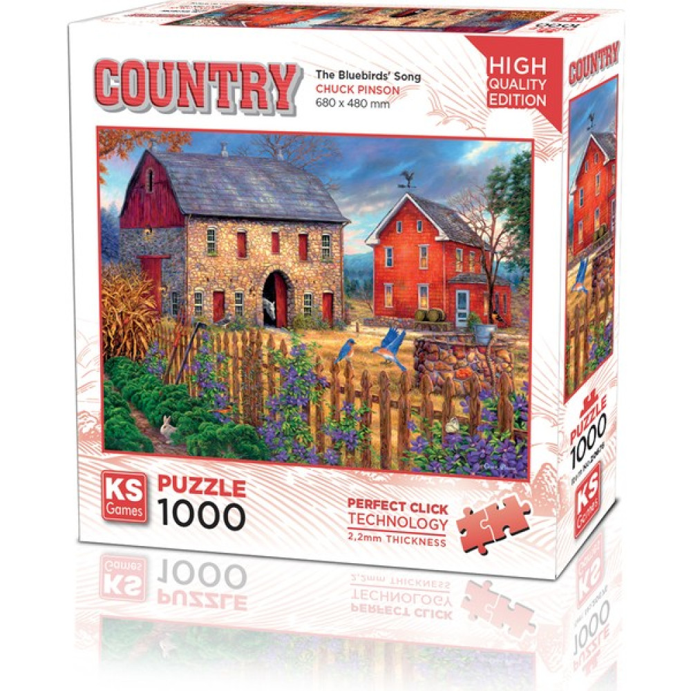 Ks Games The Bluebirds' Song 1000 Parça Puzzle Puzzle & Aksesuarları Fiyatı