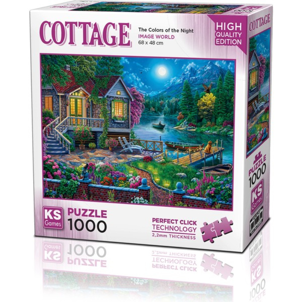 Ks Games The Colors Of The Night 1000 Parça Puzzle Puzzle & Aksesuarları Fiyatı