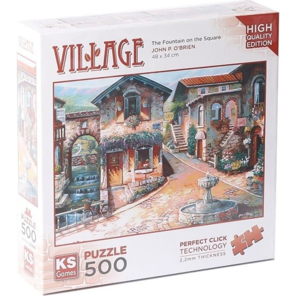 KS Games The Fountain On The Square 500 Parça Puzzle Eğitici Oyuncak Fiyatı