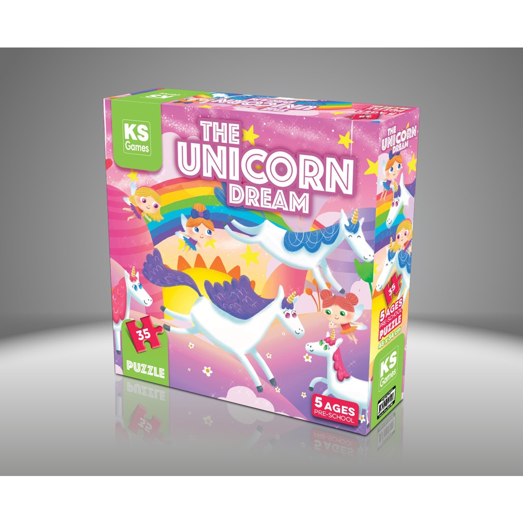 KS Games The Unicorn Dream Pre School Puzzle 35 Parça - 0 Puzzle & Aksesuarları Fiyatı